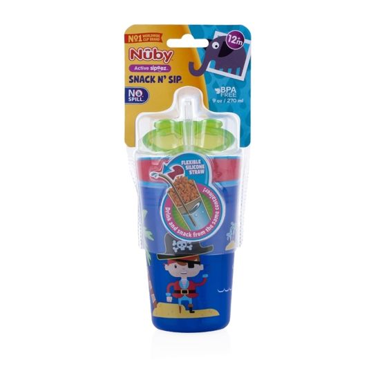 Nuby Snack N Sip  9 Oz