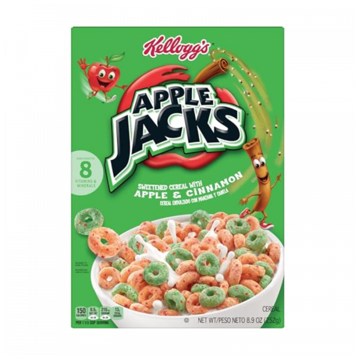 Kellogg Apple Jacks (18 x 8.9 Oz)