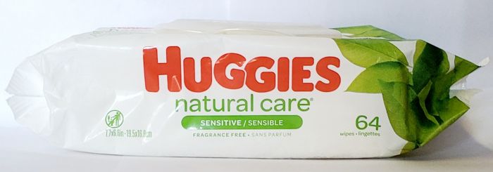 Huggies Wipes Natural Care Sensitive Fragrance Free (64 Ct) 