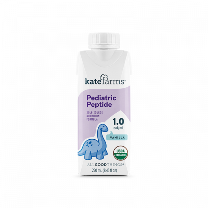 Kate Farms Pediatric Peptide Vanilla 1 Cal (12 x 250 ML)