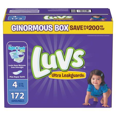 Luvs Size 4