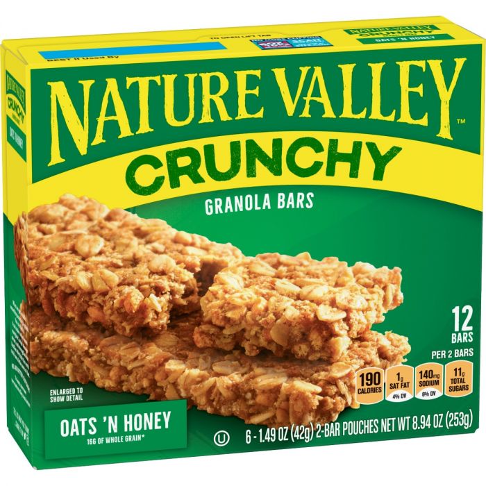 Nature Valley Oats N Honey (12 X 8.94 Oz) 