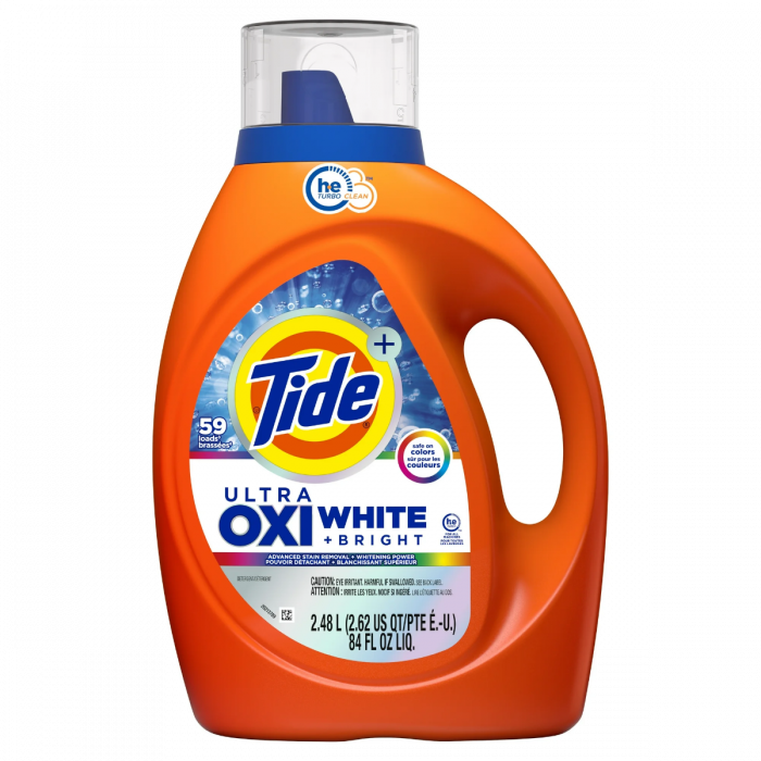 Tide HE Ultra Oxi White Bright (4 x 84 oz)